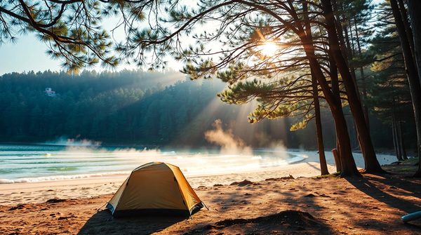 Camping sable viginier : Éveil des sens en bord de mer
